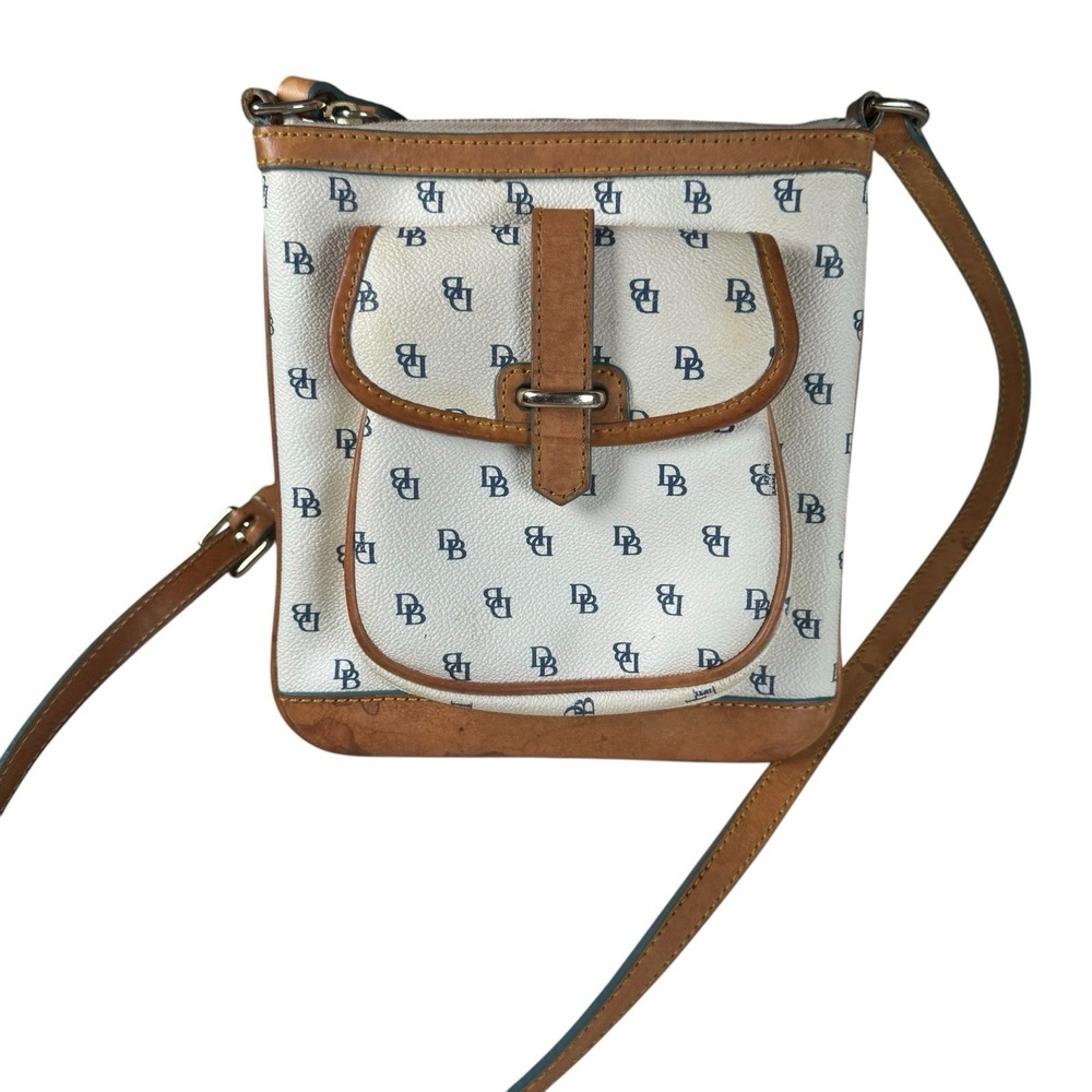 Dooney And Bourke Leather Crossbody Signature Bag